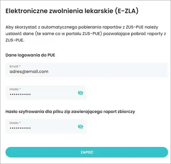 zwolnienia