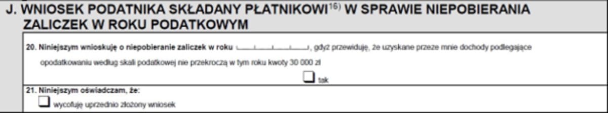 Nowy wzór PIT-2
