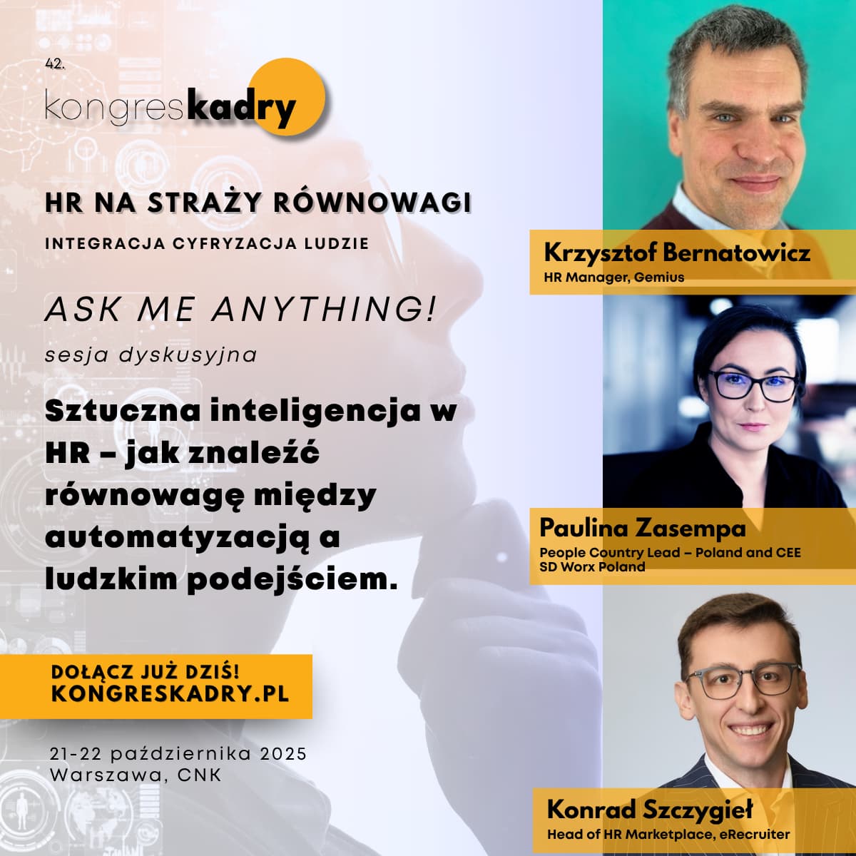 42 kongres kadry - ask me anything grafika